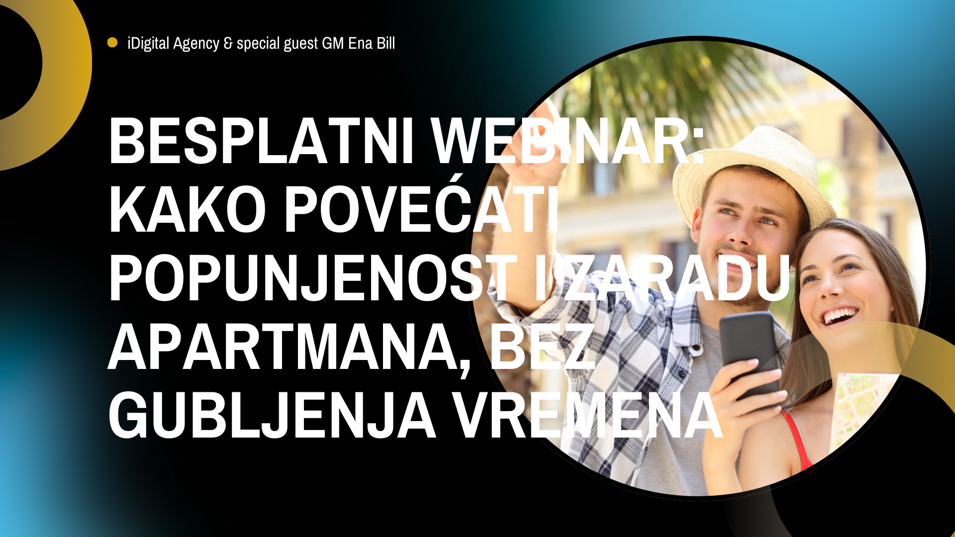 BESPLATNI WEBINAR: Kako povećati popunjenost i zaradu apartmana, bez nagađanja i bez gubljenja vremena
